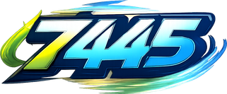 7445